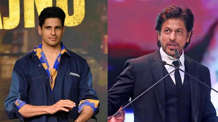 Sidharth Malhotra says he 'couldn't speak at all' When he met Shah Rukh Khan for the first time