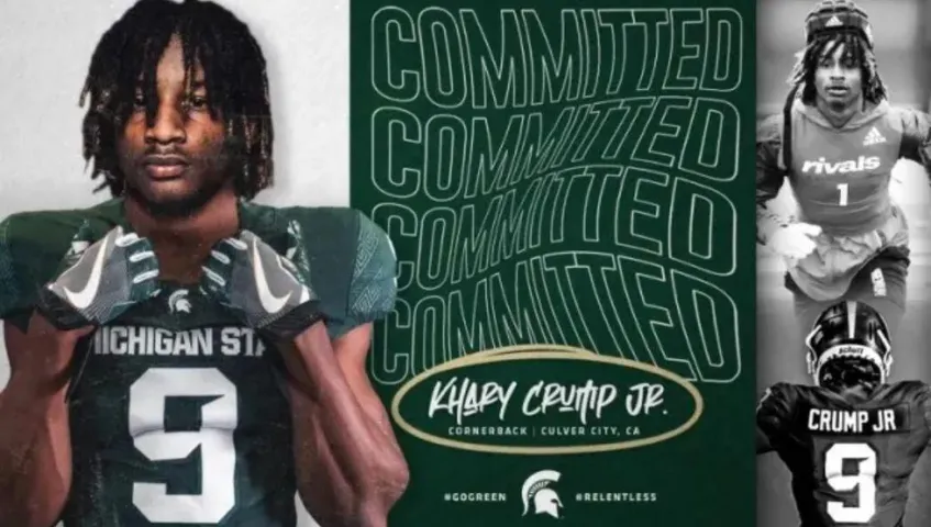 Michigan State Football Cornerback Khary Crump Pleads Guilty of Misdemeanors
