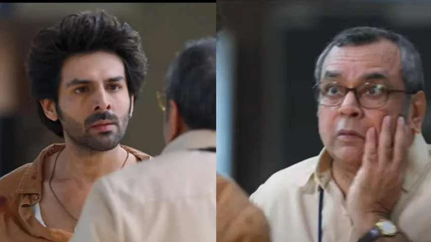 See How Kartik Aaryan Reacted When Paresh Rawal Asked Him To Do The Unthinkable!