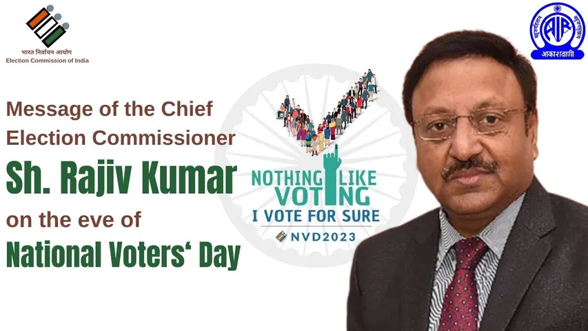 CEC Rajiv Kumar Explains How Young Voters Are the Key to Indian Democracy on National Voters' Day