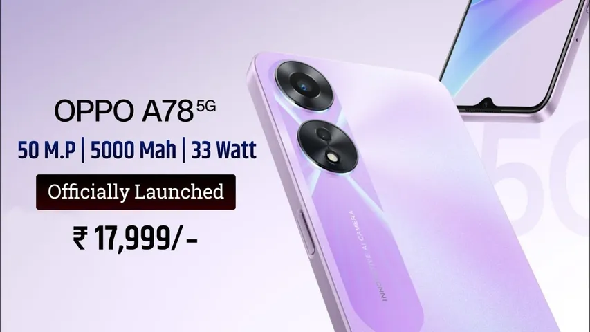 Ready to Be Wowed? Oppo A78 5G India Launch Date is Here!