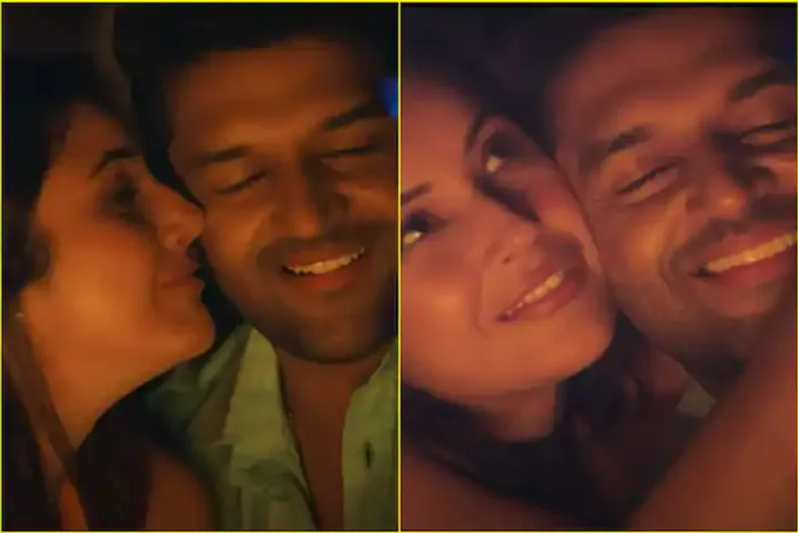 Shehnaaz Gill gives Guru Randhawa a kiss, Watch Video