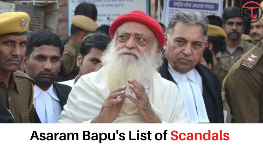 Asaram Bapu List of Scandals and Life History!! See How Bapu Got Involved in 700 Crore Land Incursion Fraud and Rape Allegations...