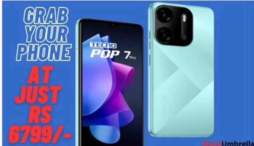Tecno Pop 7 Pro Launched in India, Know When And Where to Buy