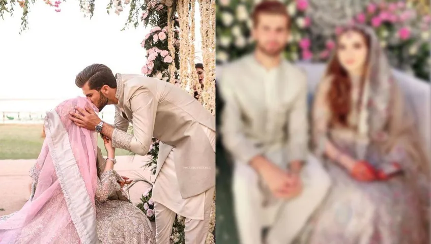 Shaheen Afridi Married Shahid Afridi's Daughter Ansha Afridi!!! Shaheen Afridi Wedding Pictures Went Viral...