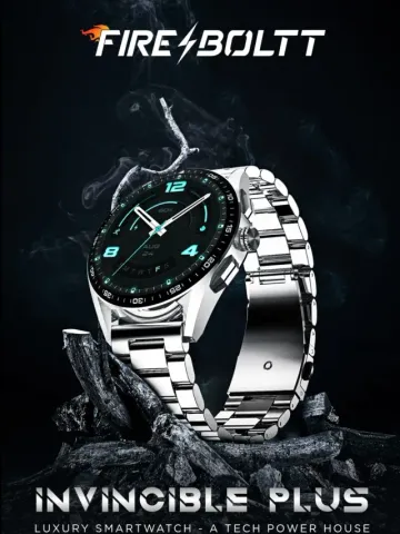 Fire-Boltt Launches Invincible Plus Smartwatch in India with Bluetooth Calling and More