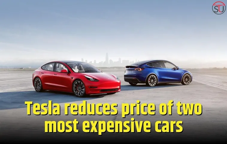 Tesla cuts the price of its two most expensive cars