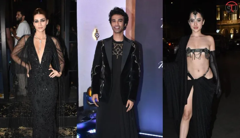 Kriti Sanon, Uorfi Javed, Babil Khan, and Other Celebrities Rock the Sexiest Black Outfits