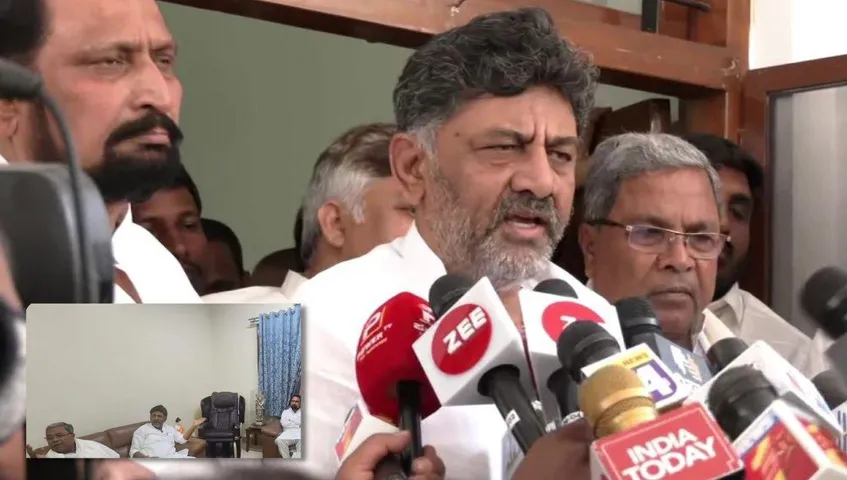 Karnataka Ex-Deputy CM Laxman Savadi Joins Congress After Facing Denial for Ticket from the Party