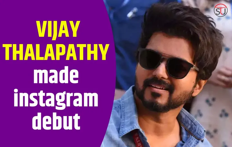 Thalapathy Vijay Made A Bang Entry On Instagram, Gains More Than 4 Million Followers In 19 Hours