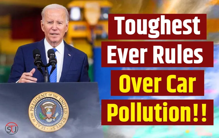 Biden To Impose Toughest Ever Rules Over Car Pollution