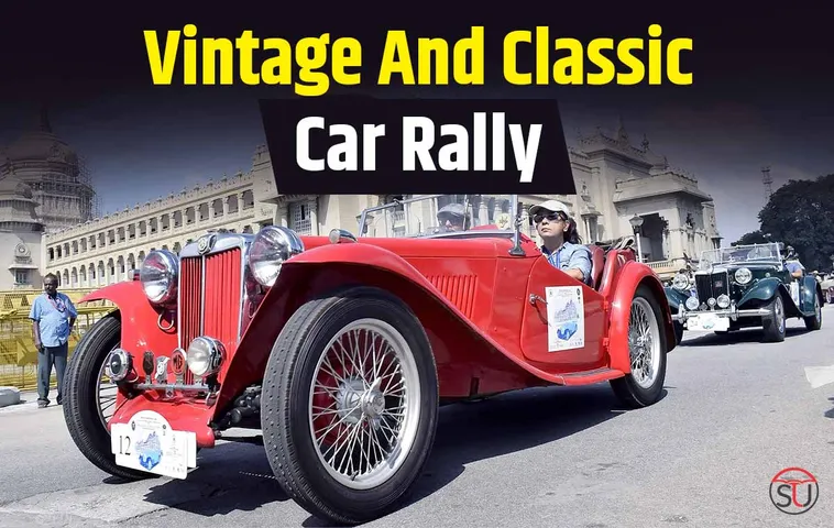 Vintage And Classic Car Rally To Be Held In Pune