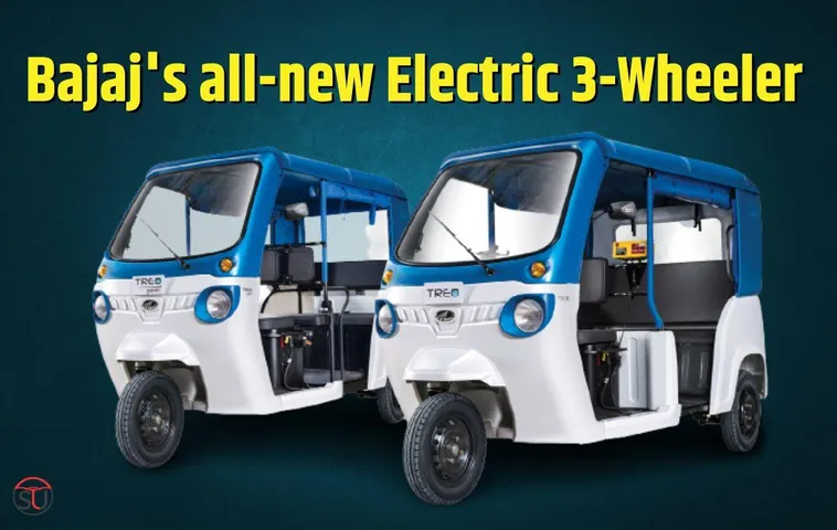 Bajaj Is Rolling Out Its All-New Electric 3-Wheeler In April