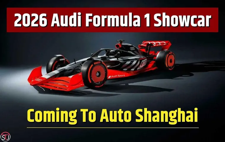Audi F1 2026 Ready To Come To Auto Shanghai