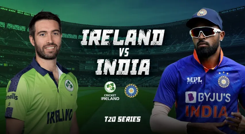 India Vs Ireland 1st T20I : India Beat Ireland By 2 Runs Via DLS Method