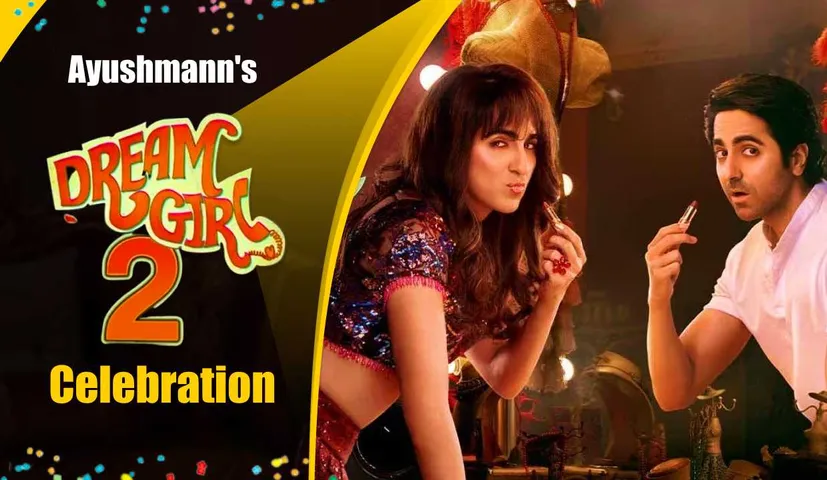 Ayushmann Khurrana joyfully celebrates 'Dream Girl 2' crossing the 100 crore milestone with his devoted fans