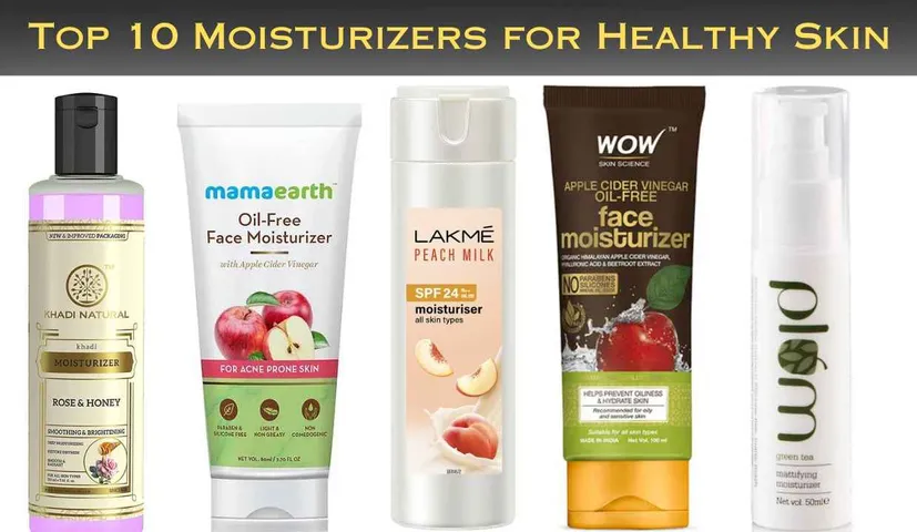 Top 10 Moisturizers for Healthy and Radiant Skin: A Guide