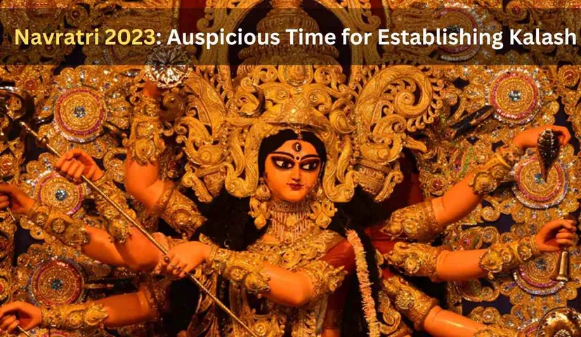 Shardiya Navratri 2023 Date: When is Shardiya Navratri? Know the most Auspicious Time for Establishing Kalash