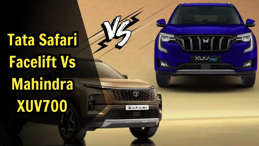 Tata Safari Facelift Vs Mahindra XUV700: Features, Specification, and Pricing