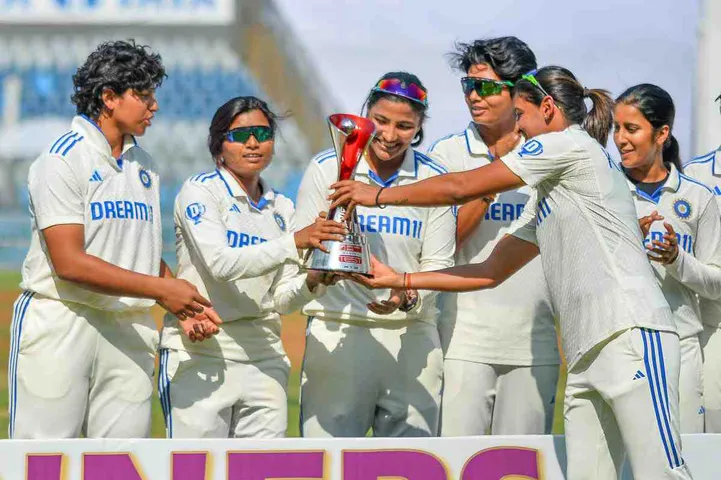 IND Vs AUS : India Records First Women's Test Win Against Australia In Mumbai, Creates History