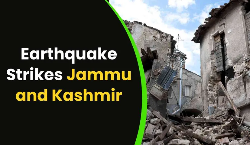 Earthquake Strikes Jammu and Kashmir: Magnitude 5.5 Tremors Felt Across the Region