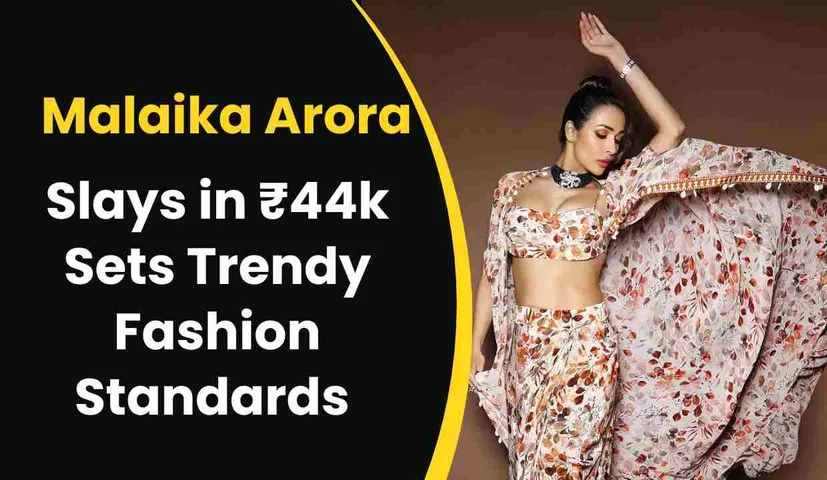 Malaika Arora Slays in ₹44k Arpita Mehta, Sets Trendy Fashion Standards
