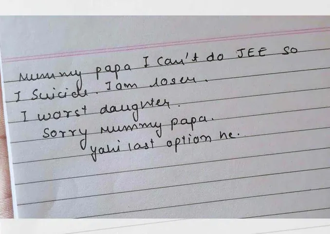 Kota Tragedy Strikes: 18-Year-Old Suicide Because of Exam Stress