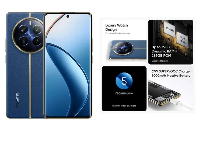 Realme Launches the Feature-Packed Realme 12 Pro+ with Android 14 and 67W Charging