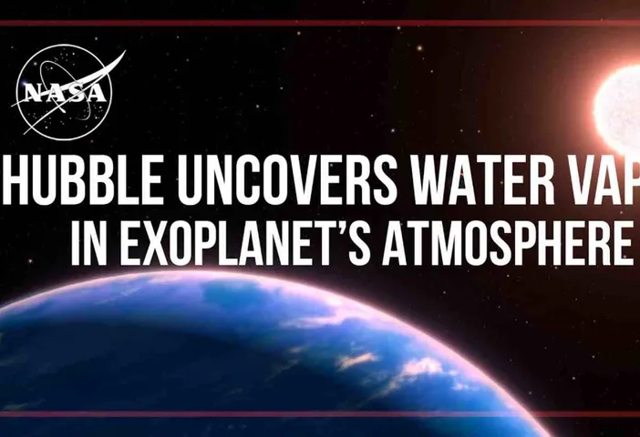 NASA's Hubble Space Telescope Finds Water Vapour in Exoplanet. 97 Light Years Away From Earth