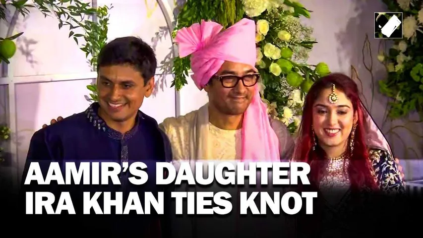 Ira Khan, Nupur Shikhare's Wedding Video Is Out, Ties Knot In Christian-Inspired White Ceremony !