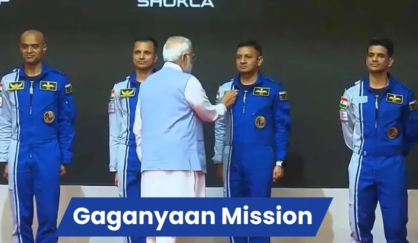 PM Modi unveils India's space odyssey, Gaganyaan Astronauts