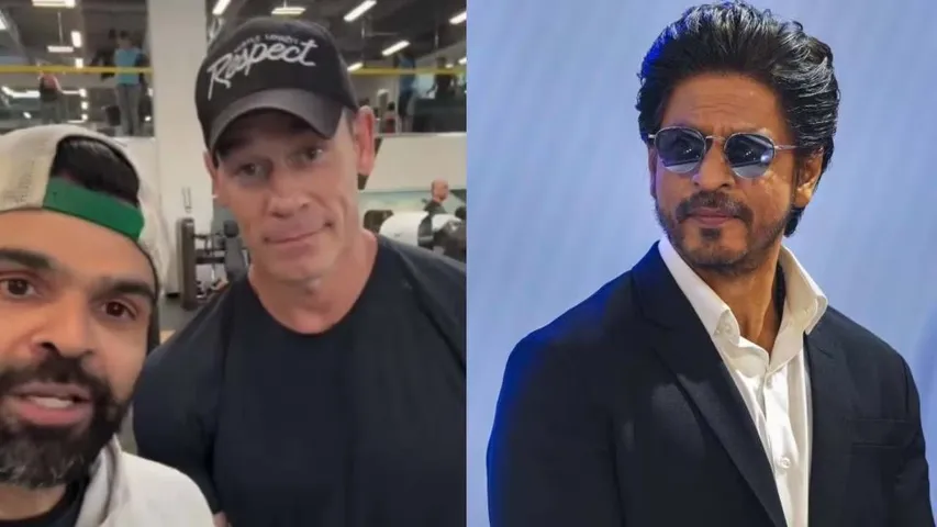 Shah Rukh Khan Reacts To John Cena Singing 'Bholi Si Surat'. Says 'I am going to send him my.......'