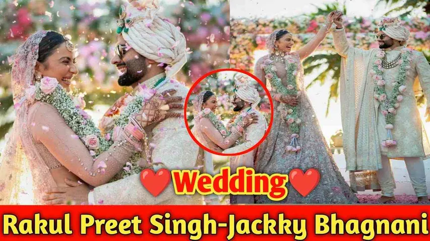 Rakul Preet Singh And Jackky Bhagnani Share First Wedding Pictures, See First Photos