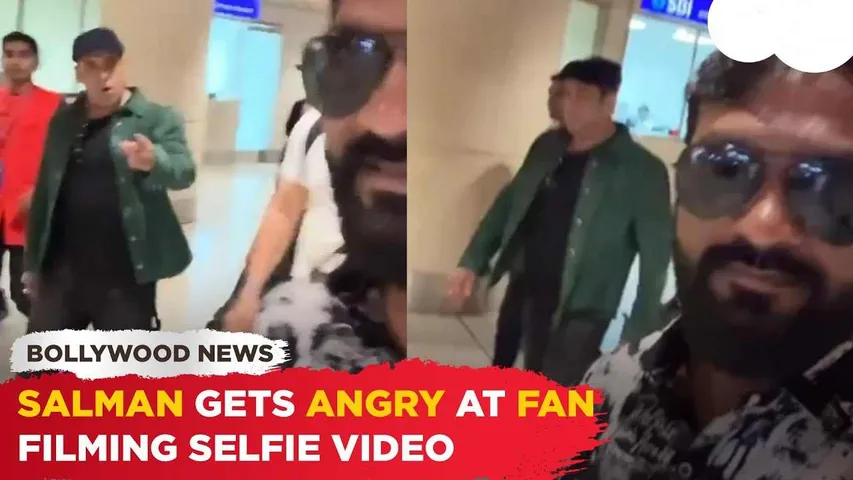 Salman Khan Gets Angry At Fan For Shooting a Video Without His Consent. Watch Here