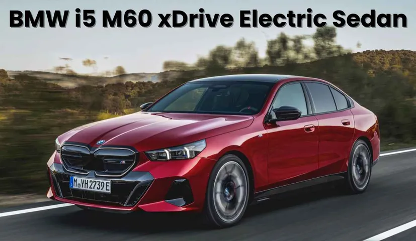BMW i5 M60 xDrive Electric Sedan Launched in India at Rs 1.20 Crore