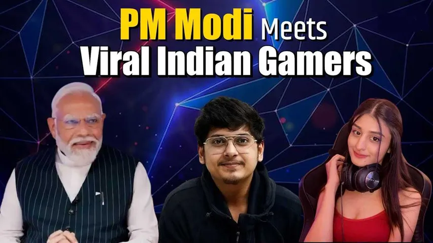 PM Narendra Modi Interacts With Country's Top Gaming Youtubers, Plays PC & VR Games