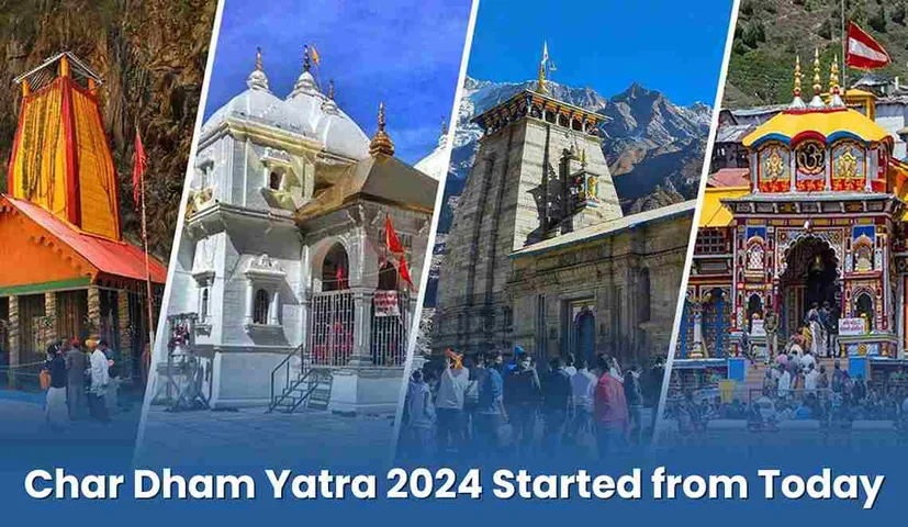 Char Dham Yatra 2024 Started from Today, See all the Information Here