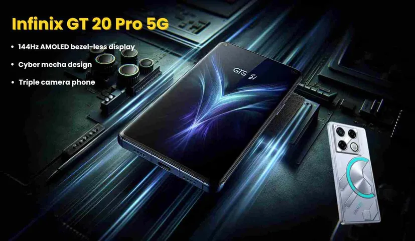 Infinix GT 20 Pro 5G smartphone will be Launched Tomorrow, Know its Latest Update Here