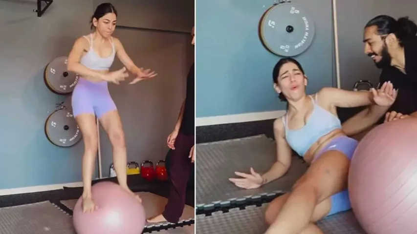 Alaya F Injured During Gym Workout, Viral Video Shows Fitness Accident