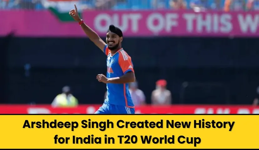 IND vs USA: Arshdeep Singh Created New History for India in T20 World Cup