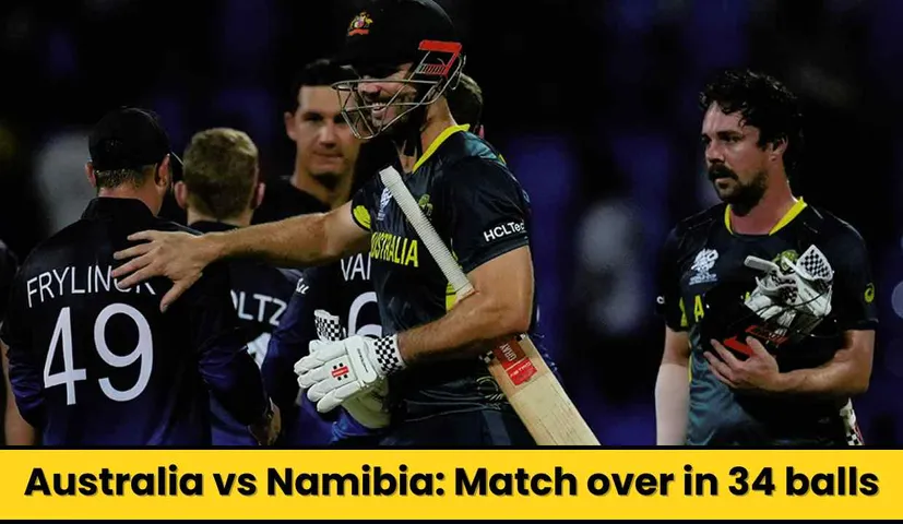 Australia vs Namibia: Match Over in 34 Balls, Know Match Details