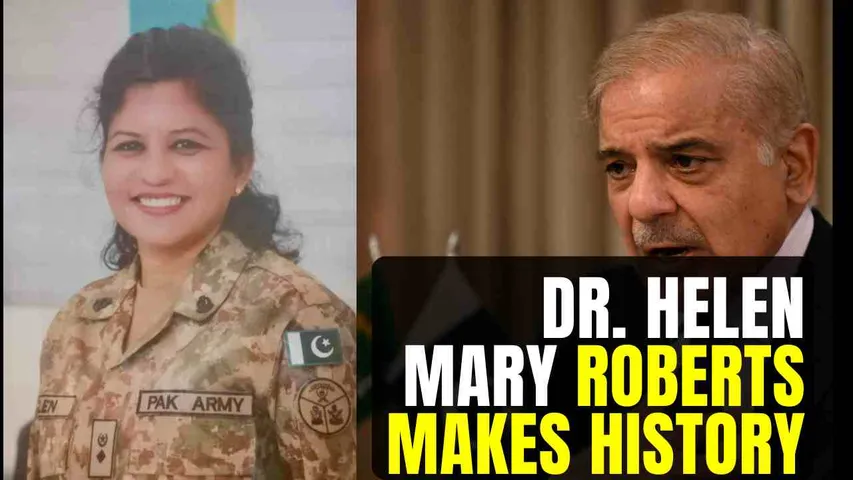 Dr. Helen Mary Roberts Becomes First Minority Woman Brigadier in Pakistan