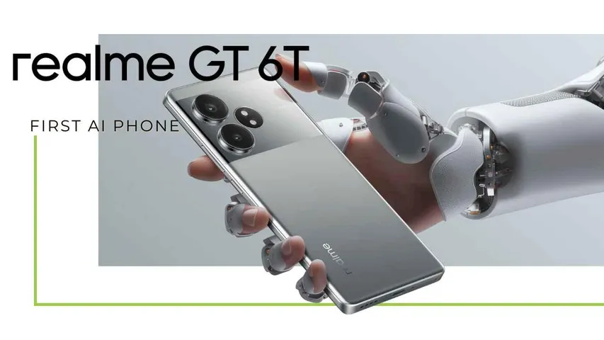 Realme GT 6: First AI Phone with Snapdragon 8s Gen 3 and 120W Fast Charging