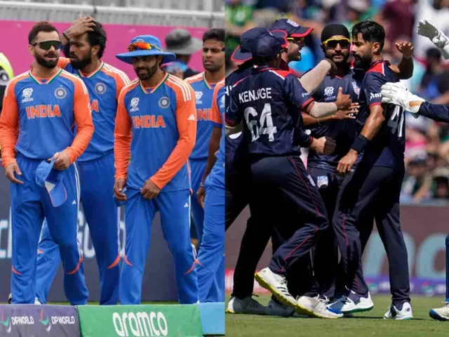 SKY's Half Century Helps India To Beat USA By 7 Wickets in Low Scoring Match, Qualifies In Super 8