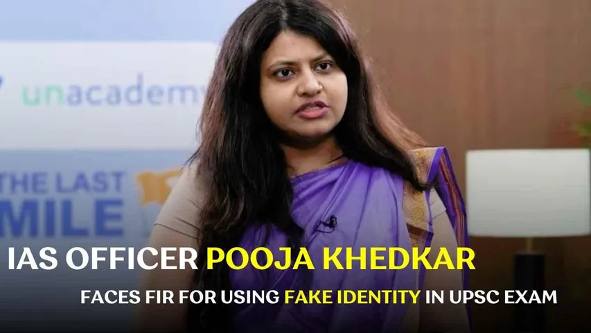 UPSC Files FIR Against IAS Officer Pooja Khedkar for Civil Services Exam Fraud