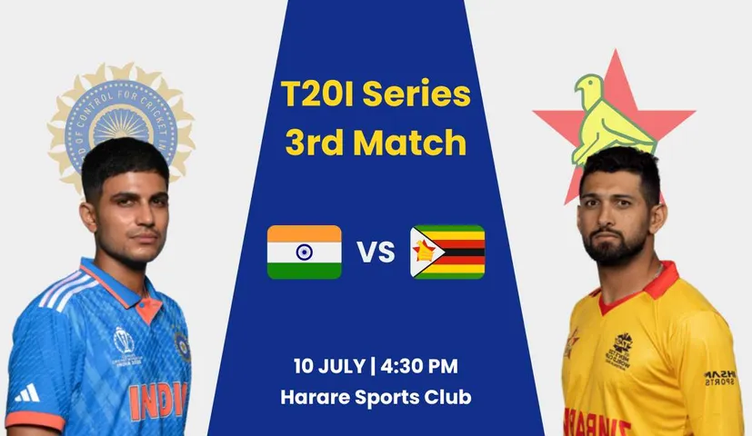 IND vs ZIM T20 Series Match Details: Head-to-Head Records, Pitch Report And More