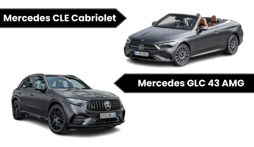 Mercedes-Benz CLE, AMG GLC 43 Coupe to launch in India on August 8