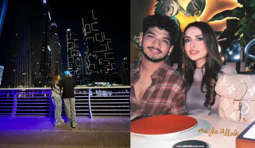 Munawar Faruqui shares 1st Pics on Social Media with Wife, Couple Celebrating Their 1 month Anniversary
