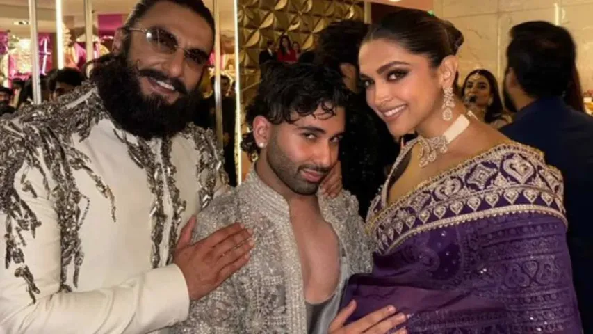 Ranveer and Deepika Padukone Attend Anant Ambani and Radhika Merchant's Sangeet Ceremony