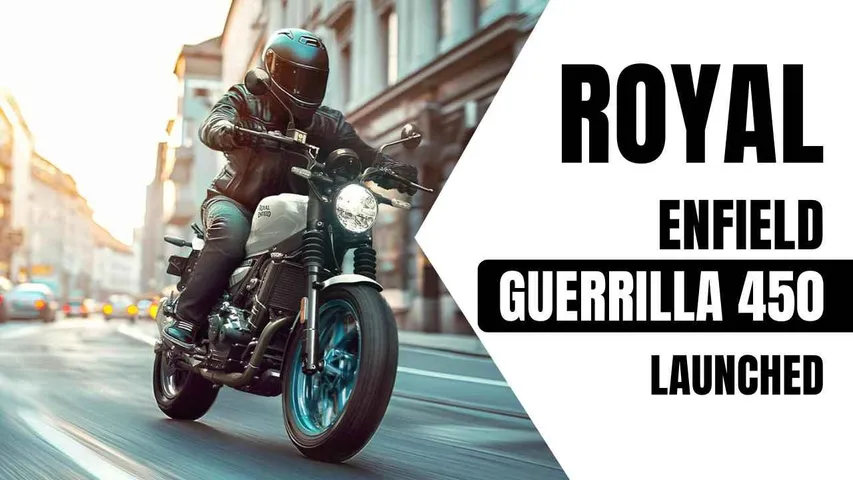 Royal Enfield Introduces Guerrilla 450 - Price Features and Booking Details